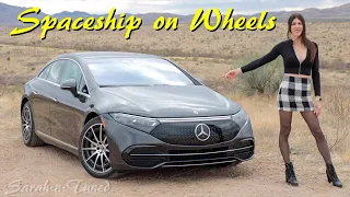 This German Tesla Rival Is A ROCKET! // 2022 Mercedes EQS 580 Review