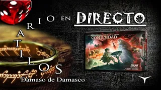 Partida El Señor de los Anillos: El Destino de La Comunidad (Variante)#DirectoConDD #Solitario