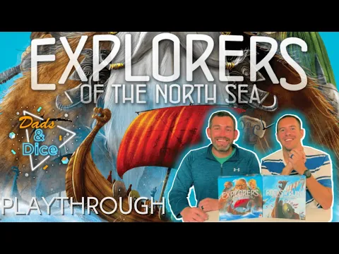 EXPLORERS OF THE NORTH SEA | Board Game | Playthrough