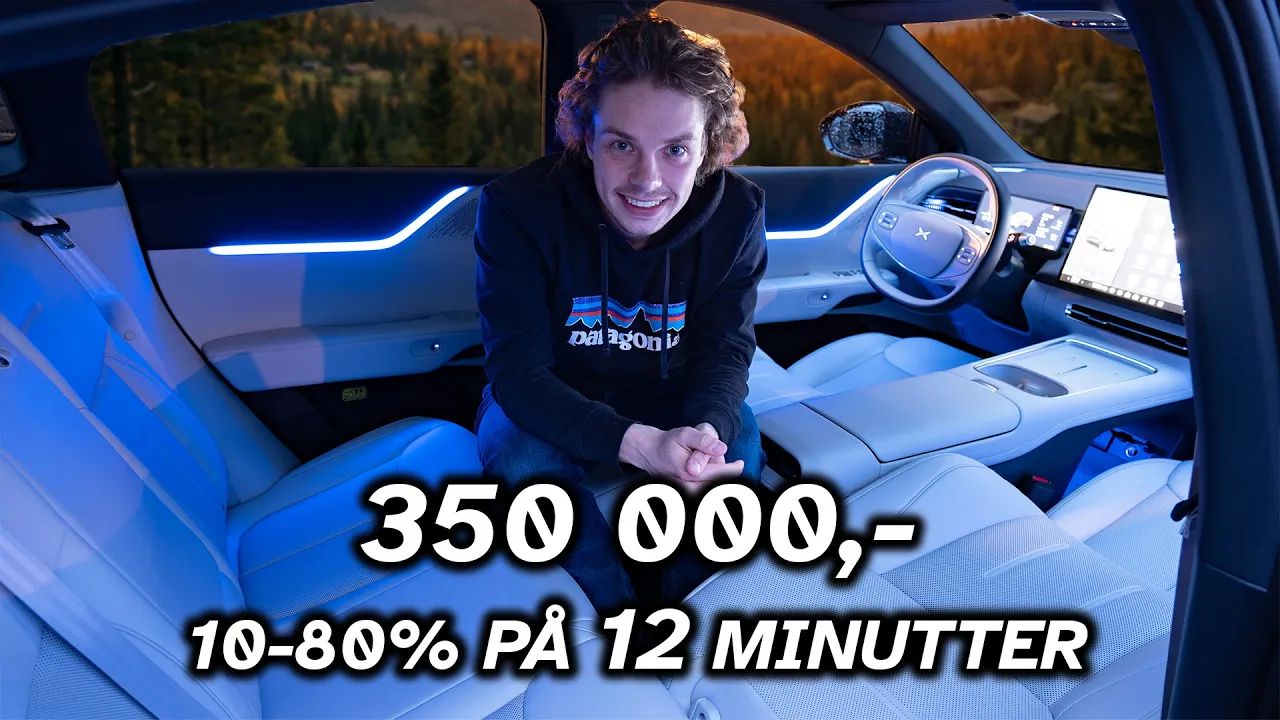 XPENG G6 RWD Standard Range lader utrolig raskt, har lav pris og er luksuriøs!