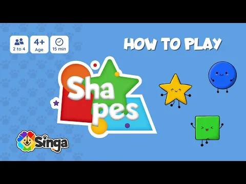 Singa Shapes - Card Game - How to Play