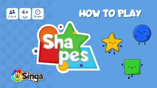 Singa Shapes - Card Game - How to Play