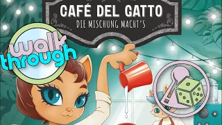 Walking through Café del Gatto (Boardgame)