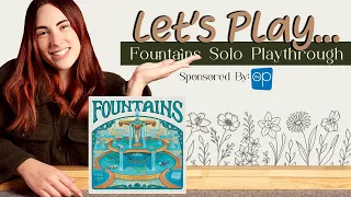 Let's Play... Fountains! | Solo Playthrough Livestream