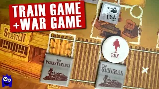 Engine Thieves First Look & Overview | US Civil War Board Wargame | Train Game | Compass Games