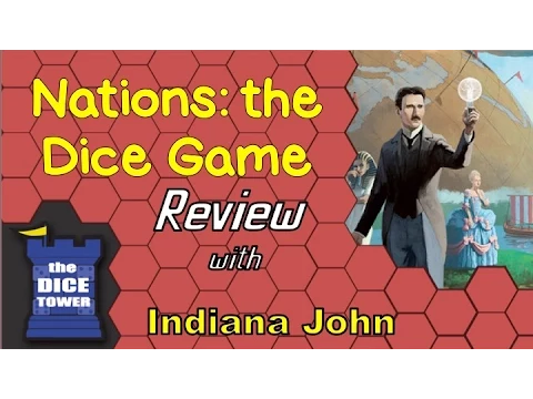 Nations Dice Game - with Indiana John
