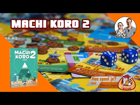 Hoe speel je... Machi Koro 2: Polis! #whitegoblingames