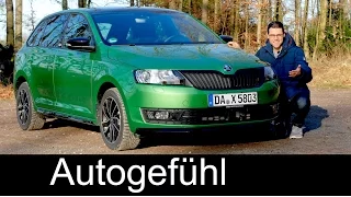 Skoda Rapid Spaceback Monte Carlo FULL REVIEW test driven 1.4 TSI - Autogefühl