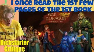 War of the Dragon: The Wheel of Time - Give me a heavy Euro!? - Kickstarter Critique Review