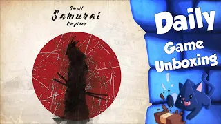 Small Samurai Empires - Daily Game Unboxing