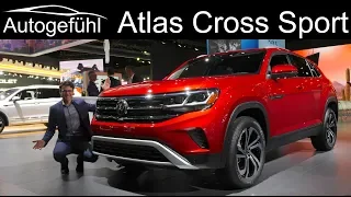 Volkswagen Atlas Cross Sport REVIEW Exterior Interior - Autogefühl