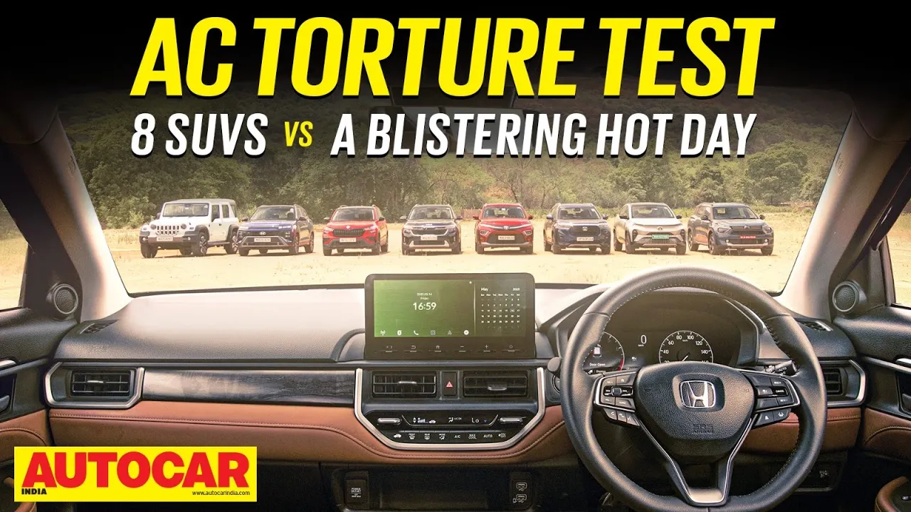 Air conditioning test ft. Creta, Thar Roxx, Kushaq, Curvv & more | Feature | Autocar India