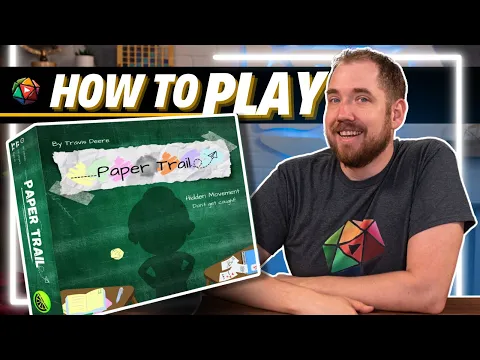 Teacher Vs. Students - How to Play PAPER TRAIL | Board Game Tutorial