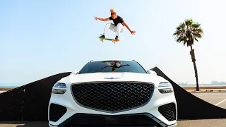 Skateboard Tricks! Genesis GV70 Shutter Speed 3.0 Ep. 2 | MotorTrend