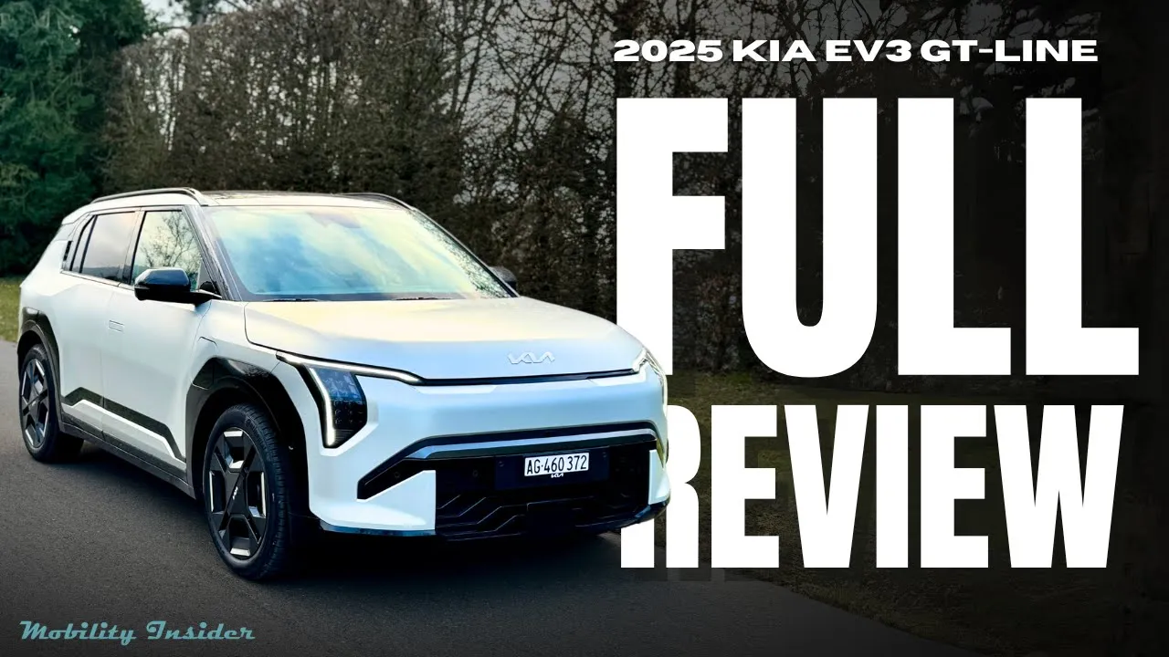 2025 Kia EV3 GT-Line Review | In-Depth Test & Analysis