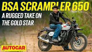 BSA Scrambler 650 review - An acquired taste | First Ride | Autocar India