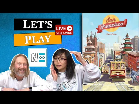SAN FRANSISCO - Live Board Game Playthrough & Review #118