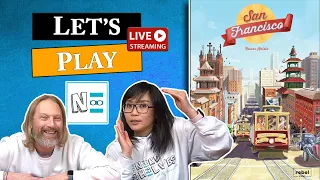 SAN FRANSISCO - Live Board Game Playthrough & Review #118