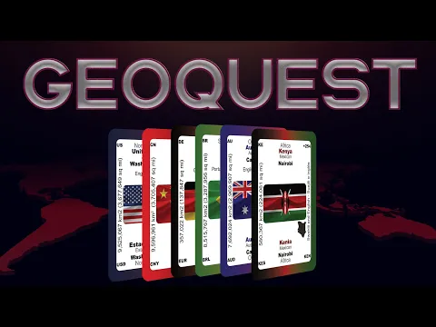GeoQuest Volume 1: An Interactive Quest Game about World Nations across 6 Continents.