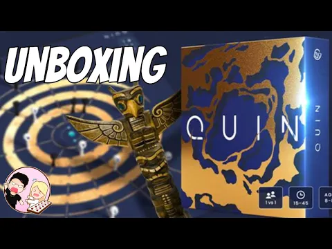 Unboxing Quin - Magnetic Strategy Board Game | Arch & Gravity Publishing