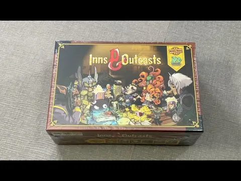 TDG: Inns & Outcasts unboxing with Ray