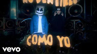 Marshmello, Tiago PZK - Como Yo :( (Official Lyric Video)