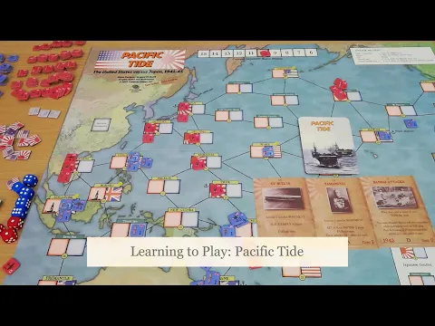 Learning to Play: Pacific Tide: The US vs Japan 1941-45 - Diagonal Move