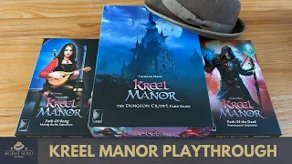 Kreel Manor Solo Playthrough (Adventure 2C: Night Raven)