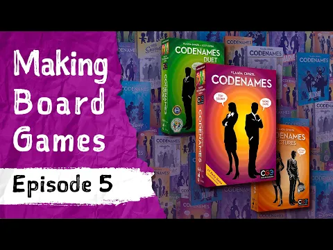 The Story of Codenames - Making Board Games Ep.5