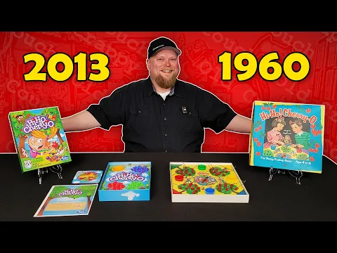 Hi Ho! Cherry-O! Retro Board Game Review - Whitman Publishing 1960 vs. Hasbro 2013