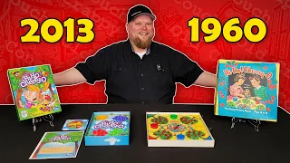 Hi Ho! Cherry-O! Retro Board Game Review - Whitman Publishing 1960 vs. Hasbro 2013