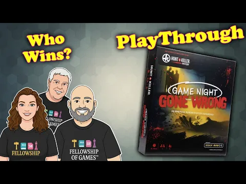 Hunt a Killer: Game Night Gone Wrong Playthrough