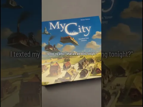 When your wife sends you a "video" but it's #boardgames