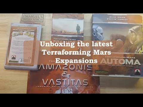 Latest Terraforming Mars Expansions Unboxing