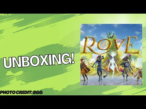 Rove: Unboxing