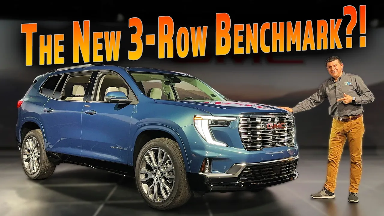 The 2024 GMC Acadia Is Finally The "Denali" Of 3-Row Family SUVs