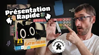 Présentation rapide de 🐈 CAT IN THE BOX 📦par #EXPLIQUEMOICA #MATAGOT