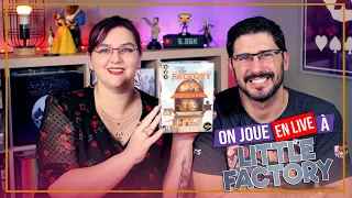 [La Partie] LITTLE FACTORY | 2 joueurs | IELLO | VOD Live