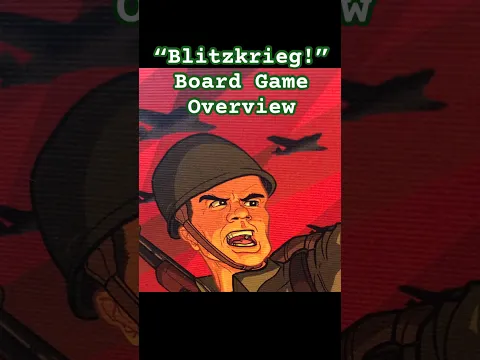 “Blitzkrieg” Overview #boardgames #tabletopgames #blitzkrieg #tilelaying #wargame #worldwar2