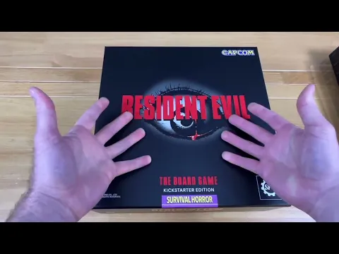 Resident Evil Board Game All in Unboxing