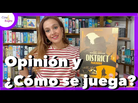 DISTRICT NOIR (Mebo Games) Opinión y ¿Cómo se juega?
