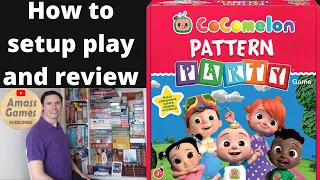 Cocomelon Pattern Party 3+ #childrens #boardgame #howtoplay #unboxing #funko #amassgames #kids