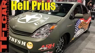 Meet The 1,000 HP Prius From Hell (Really! 1,000 Hellcat Horses)