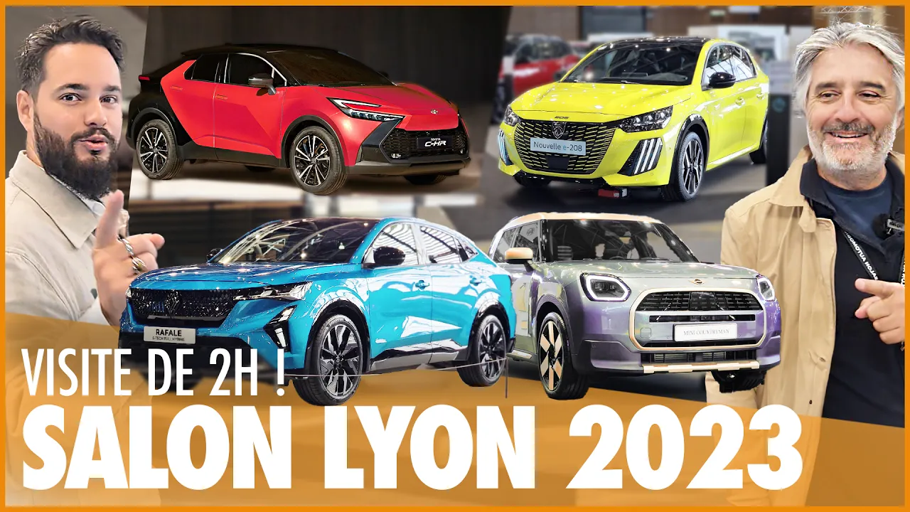 VISITEZ AVEC NOUS LE SALON AUTO DE LYON 2023 😳 Mieux que le Mondial de PARIS ? VISITE COMPLETE 2H !
