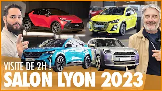 VISITEZ AVEC NOUS LE SALON AUTO DE LYON 2023 😳 Mieux que le Mondial de PARIS ? VISITE COMPLETE 2H !