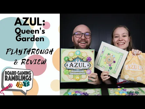 Azul: Queen's Garden - Playthrough & Review