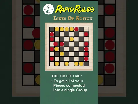 Lines of Action! LOA is a true classic in the abstract strategy game world.