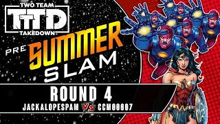 Dice Masters Two Team Takedown: Pre-Summer Slam | Round 4 (Jackalopespam vs ccm00007)