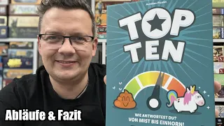  Top Ten (asmodee) - Partyspiel für bis zu 9 Personen nominiert zum Spiel des Jahres 2022 