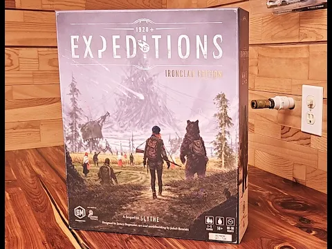 Expeditions "Sequel to Scythe" Board game showcase!! Check out this amazing art and METAL MECHS!!!!